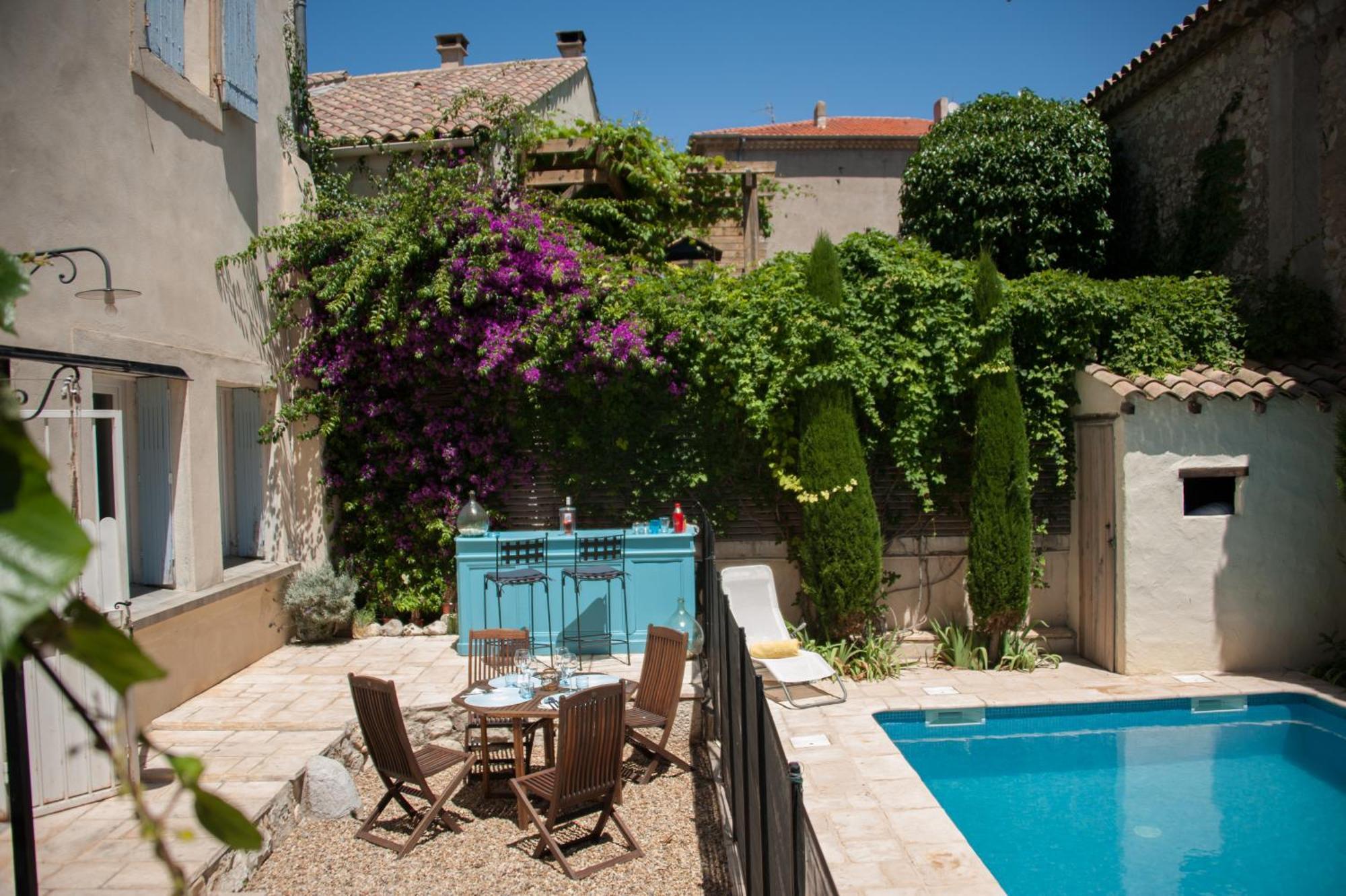Maison Pelissier Bed And Breakfast With Sweeming Pool Cuxac-d'Aude Екстер'єр фото